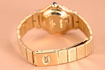 Cartier Santos Octagon - 18k Gelbgold