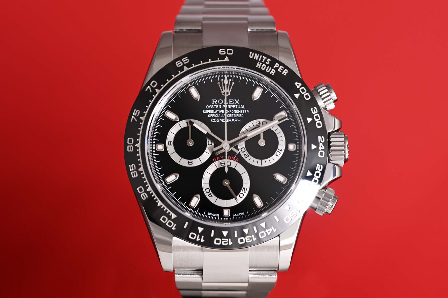 Rolex Daytona 116500LN - Full Set - Black Dial - LC100