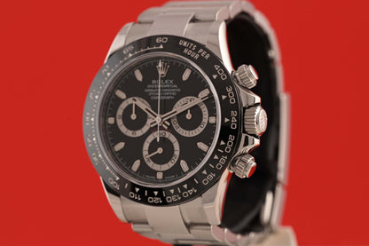 Rolex Daytona 116500LN - Full Set - Black Dial - LC100