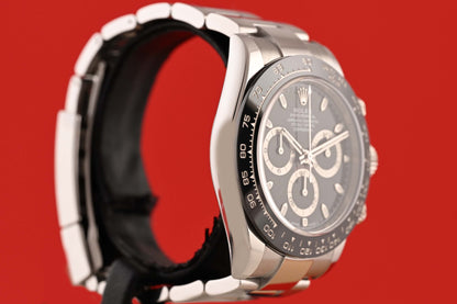 Rolex Daytona 116500LN - Full Set - Black Dial - LC100