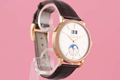 A. Lange & Söhne Saxonia Moon Phase - Rose Gold - Full Set
