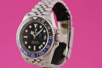 Rolex GMT Master II Batgirl 126710BLNR - Full Set - NEW