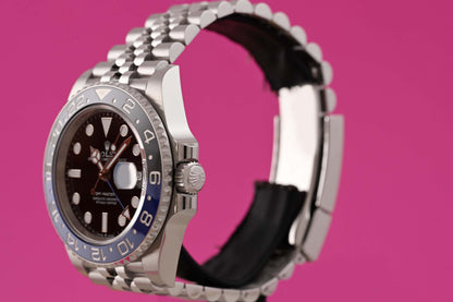 Rolex GMT Master II Batgirl 126710BLNR - Full Set - NEW