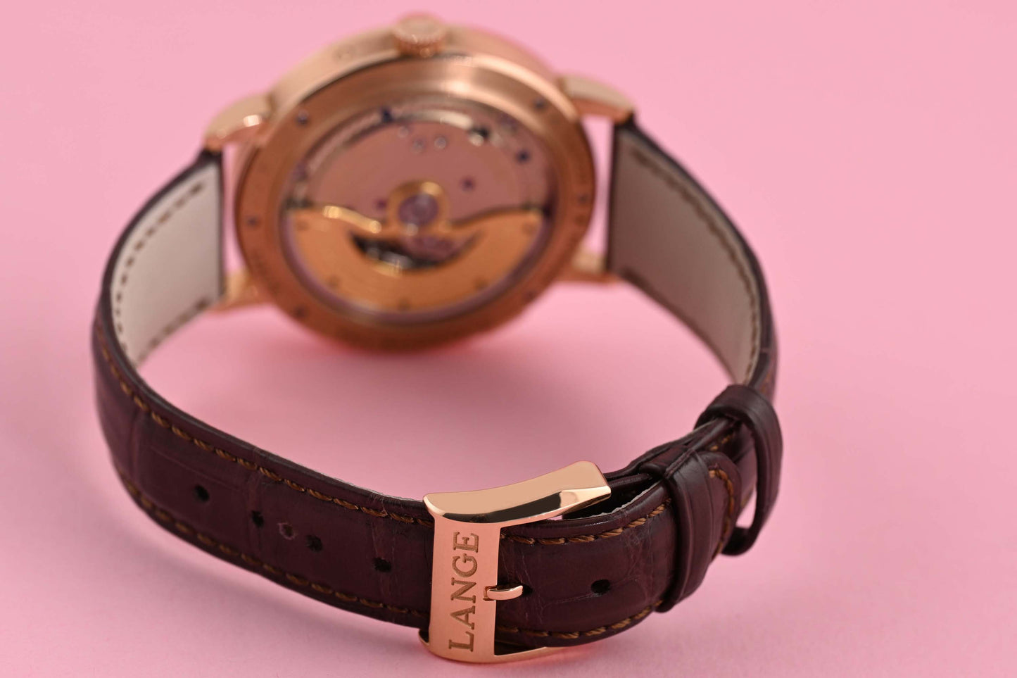 A. Lange & Söhne Saxonia Moon Phase - Rose Gold - Full Set