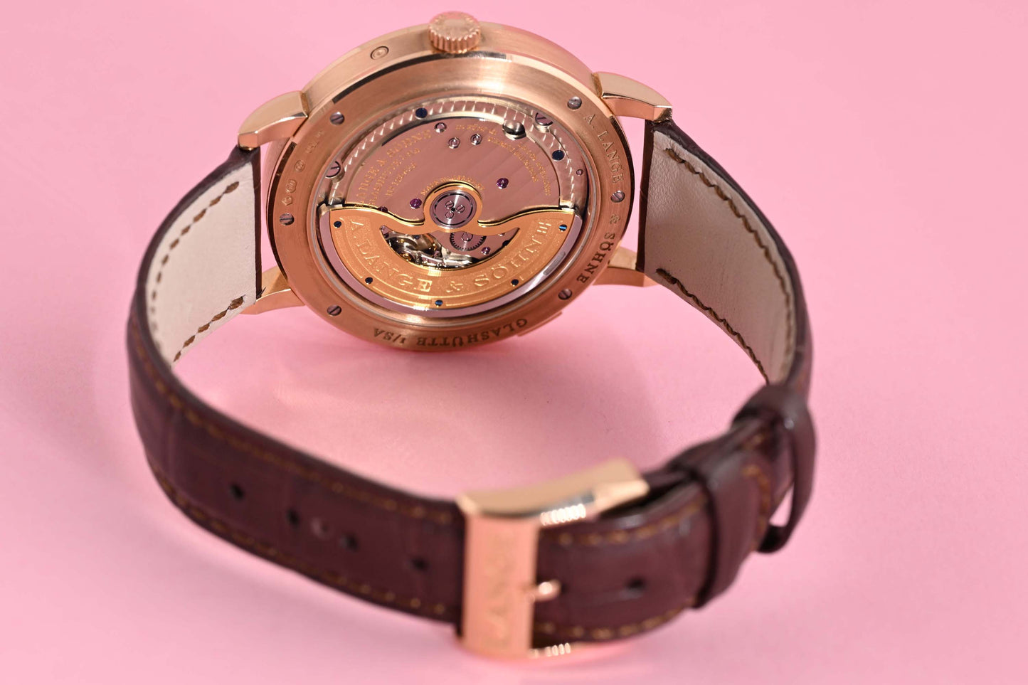 A. Lange & Söhne Saxonia Moon Phase - Rose Gold - Full Set