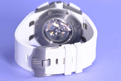 Audemars Piguet Royal Oak Offshore Chronograph White Ceramic - Full Set