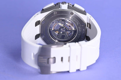 Audemars Piguet Royal Oak Offshore Chronograph White Ceramic - Full Set