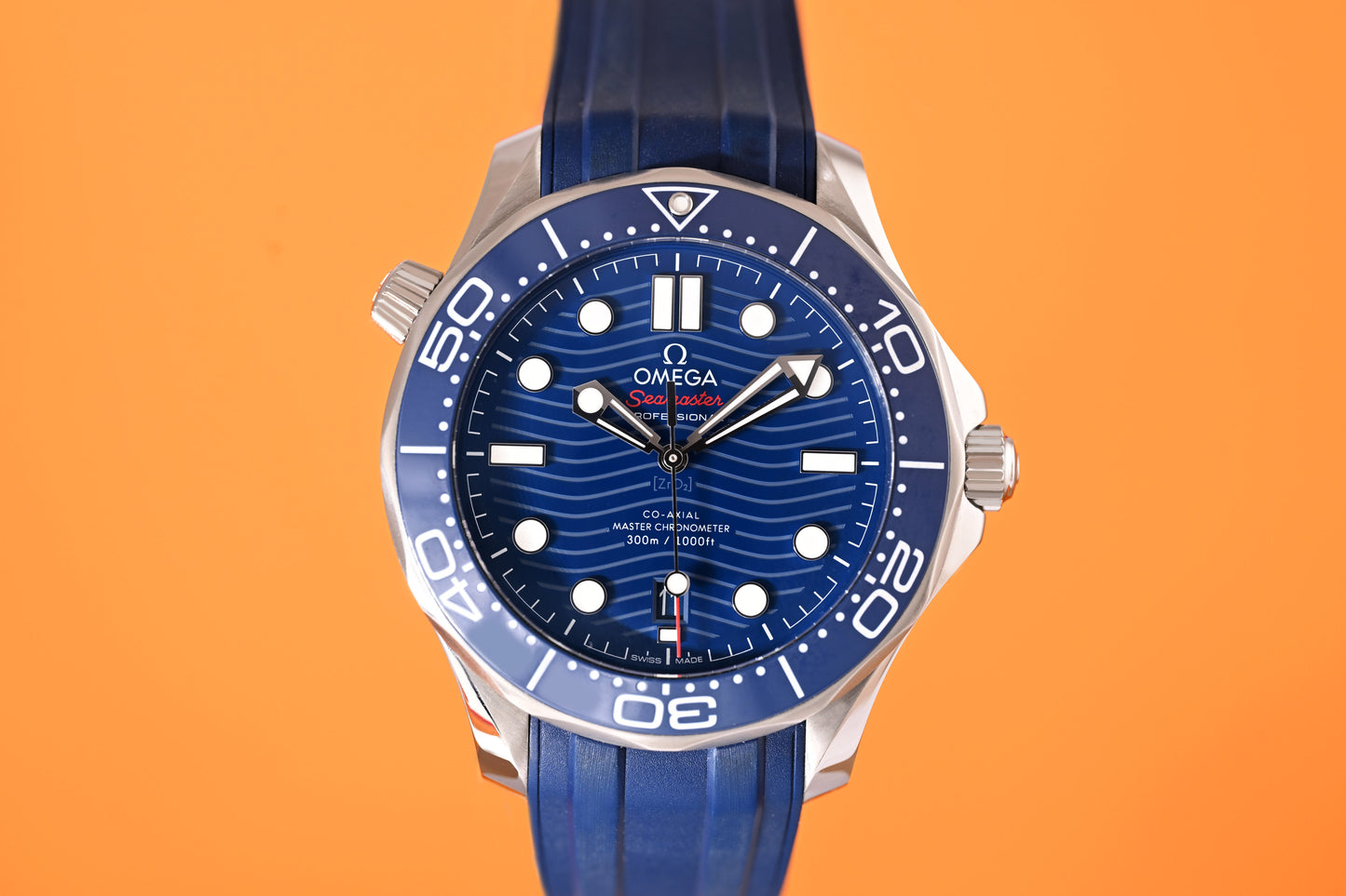 Omega Seamaster Diver 300m - Blue Dial - Full Set