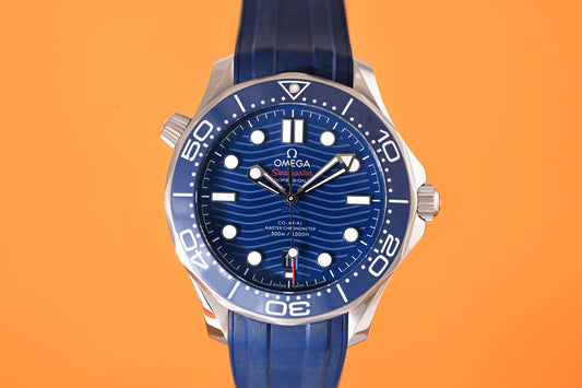 Omega Seamaster Diver 300M - Blue Dial - Full Set