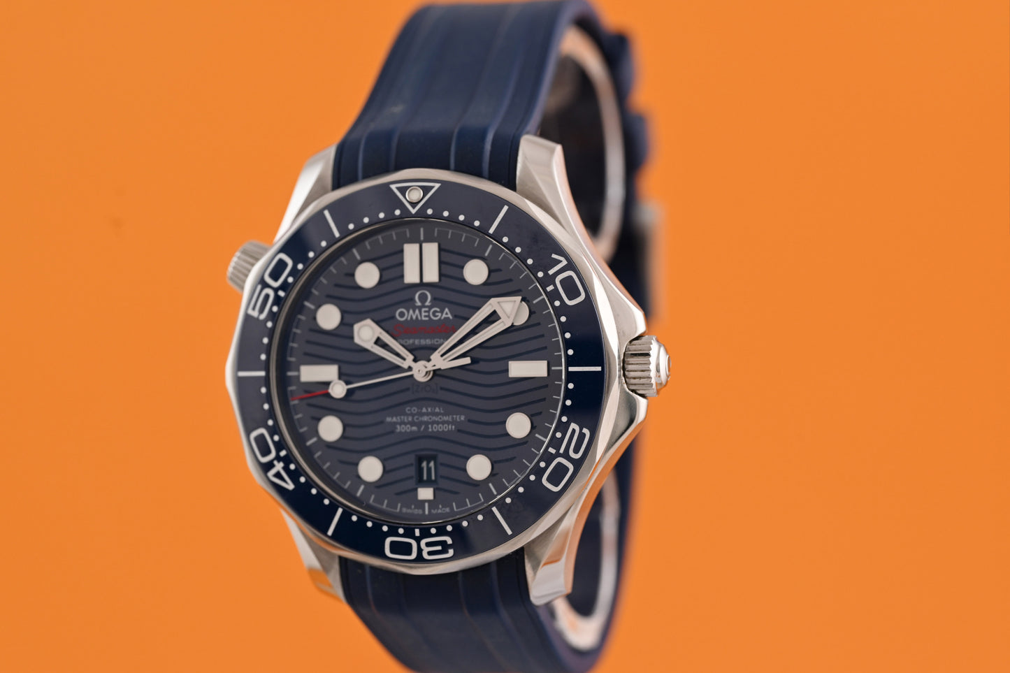 Omega Seamaster Diver 300m - Blue Dial - Full Set
