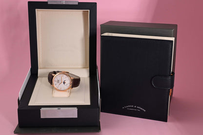 A. Lange & Söhne Saxonia Moon Phase - Rose Gold - Full Set