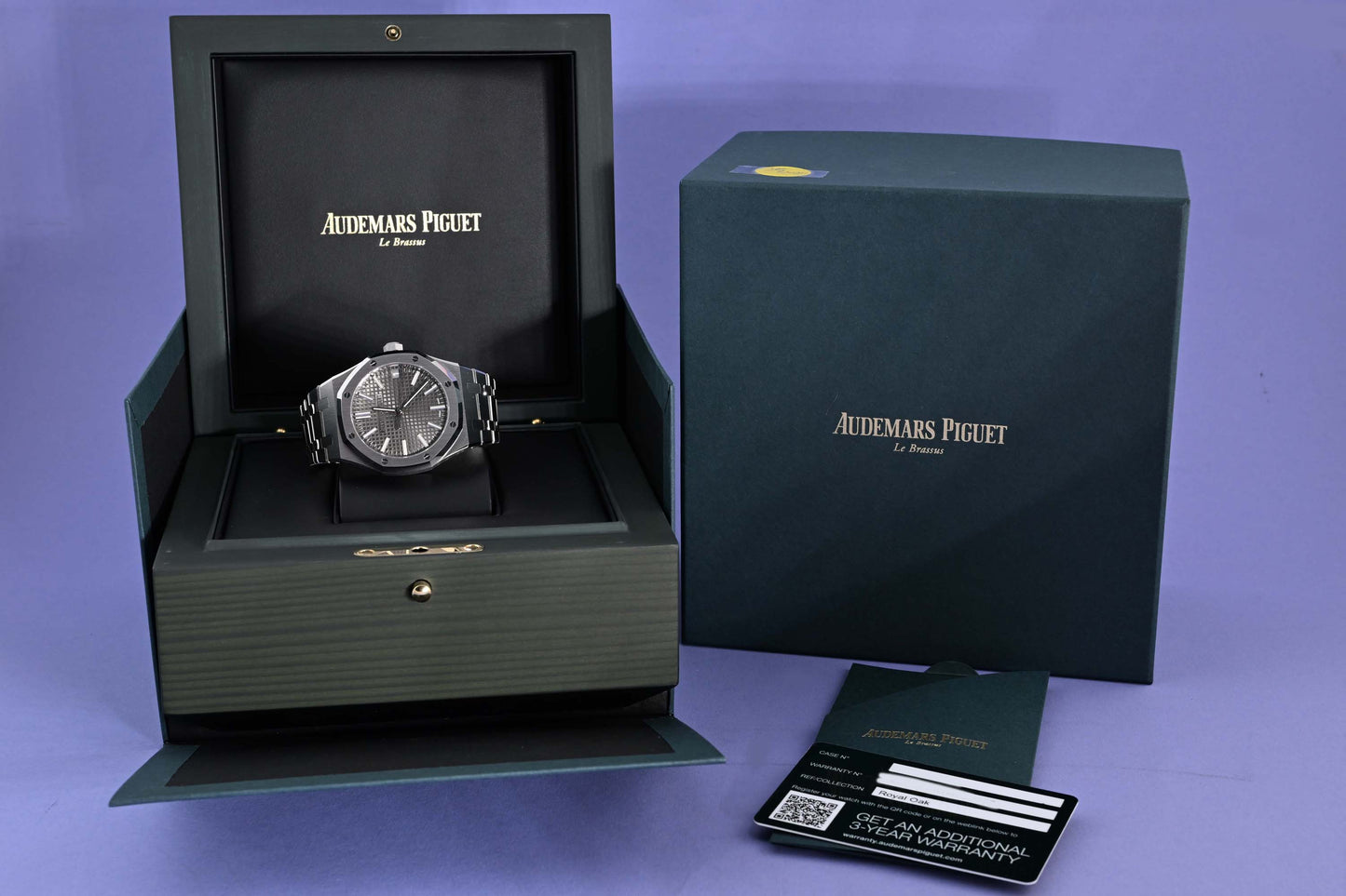 Audemars Piguet Royal Oak - Grey Dial - 15510ST - Full Set - NEW 2025