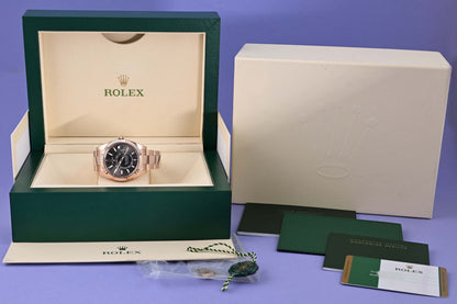 Rolex Sky-Dweller 326935 - Rose Gold - Rhodium Dial - Full Set - LC100