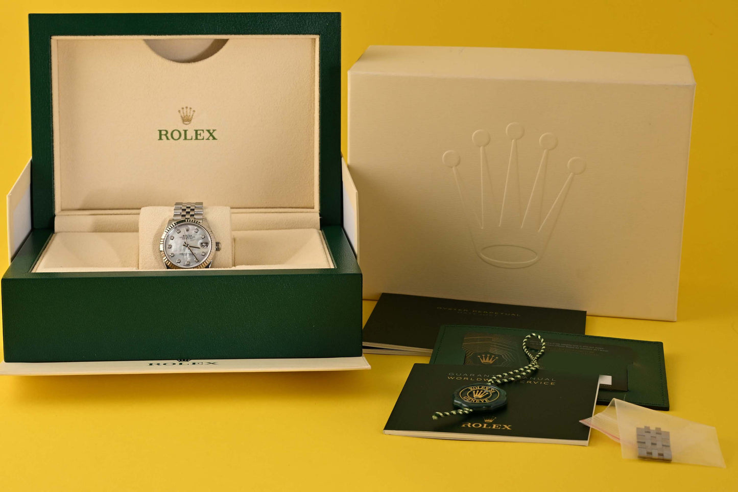 Rolex Datejust 31 - 278274 - Mother Of Pearl & Brilliant Dial - Full Set - NEW