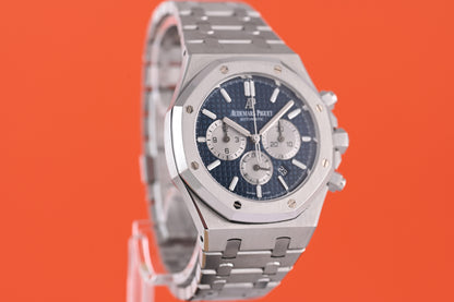 Audemars Piguet Royal Oak Chronograph 41mm - Full Set - Blue Dial