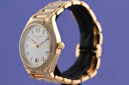 Patek Philippe Twenty~4 - Rose Gold - Silvery Satin-Finished Dial - Full Set