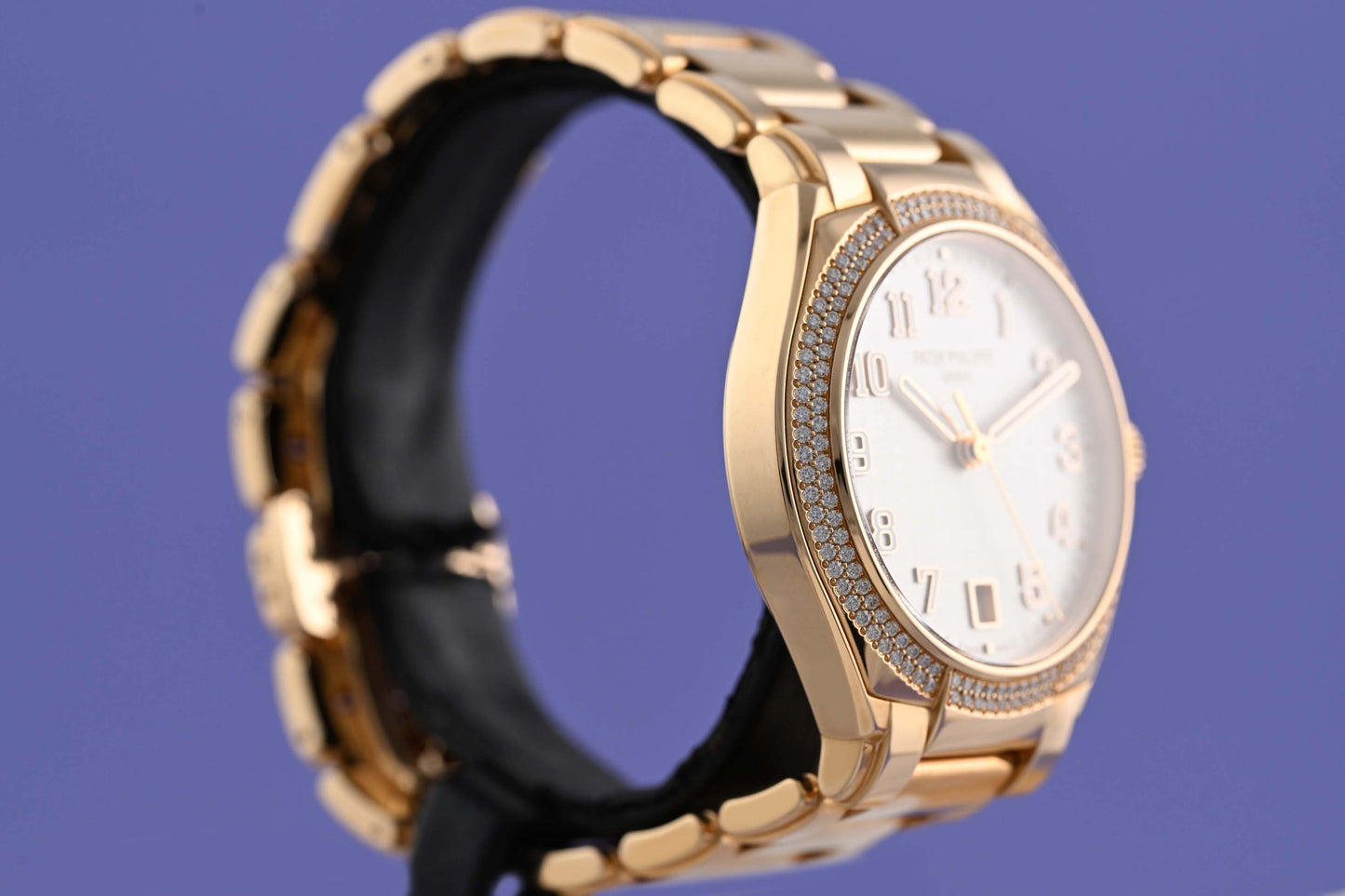 Patek Philippe Twenty~4 - Rose Gold - Silvery Satin-Finished Dial - Full Set