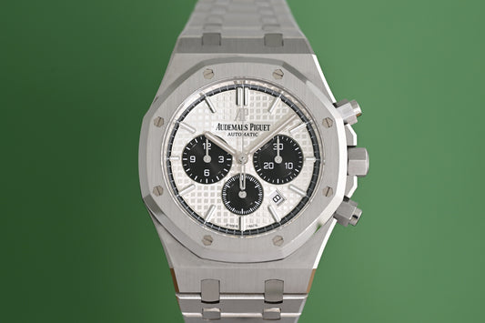 Audemars Piguet Royal Oak Chronograph 41mm - Panda Dial - Full Set
