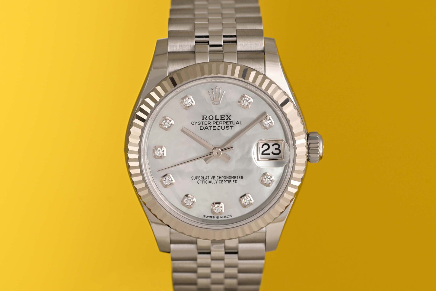 Rolex Datejust 31 - 278274 - Mother Of Pearl & Brilliant Dial - Full Set - NEW