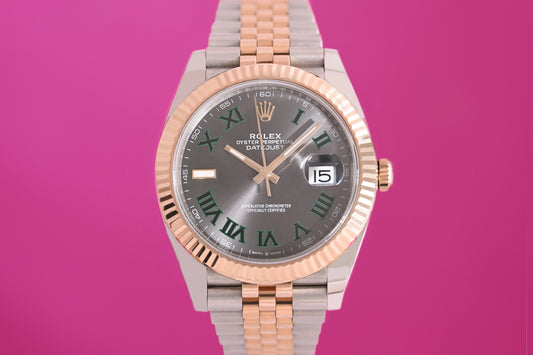 Rolex Datejust 41 - 126331 Wimbledon - Full Set