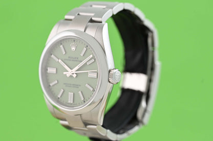 Rolex Oyster Perpetual 41mm 134300 - Pistachio - Full Set - NEW 2026