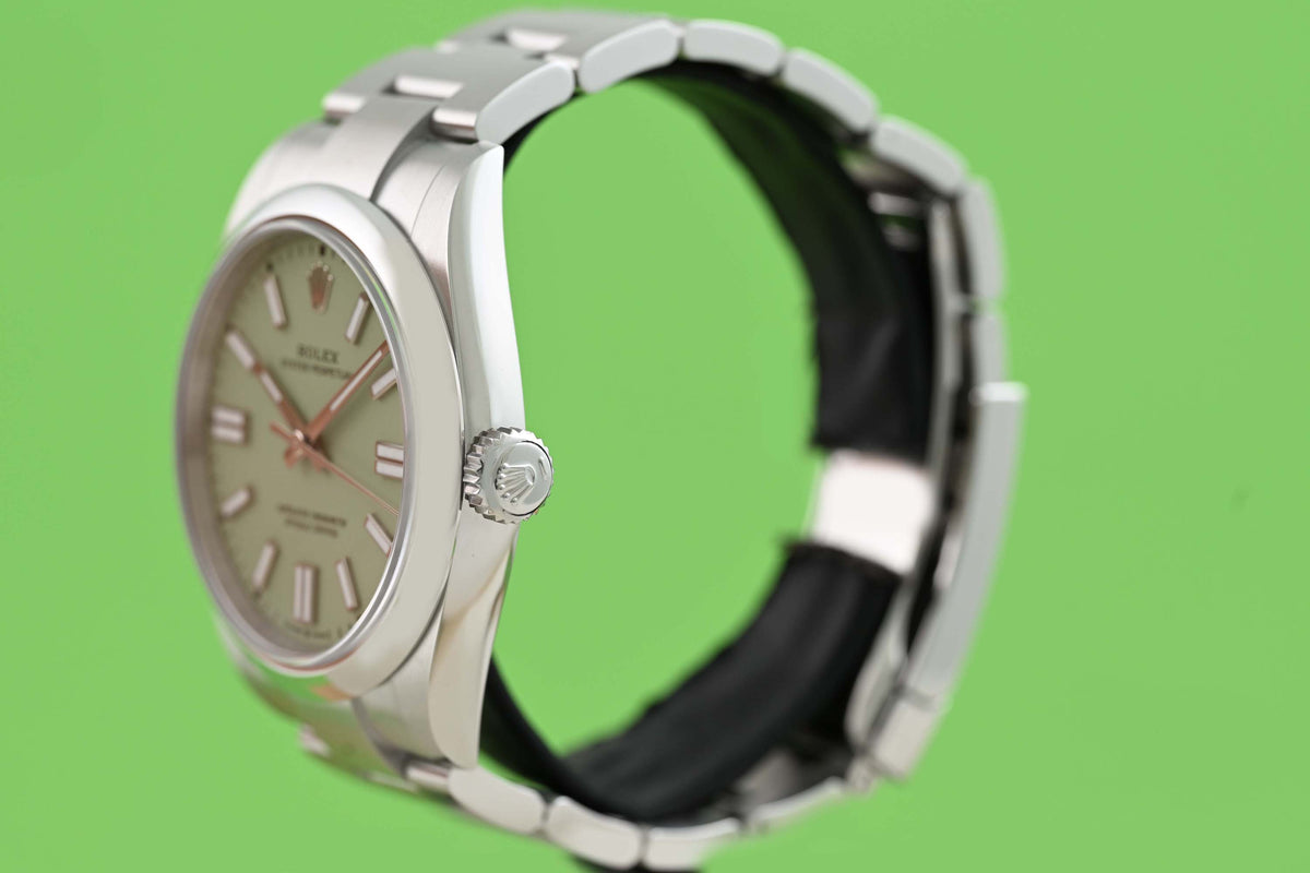 Rolex Oyster Perpetual 41mm 134300 - Pistachio - Full Set - NEW 2026