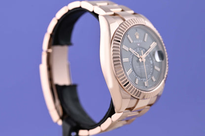 Rolex Sky-Dweller 326935 - Rose Gold - Rhodium Dial - Full Set - LC100