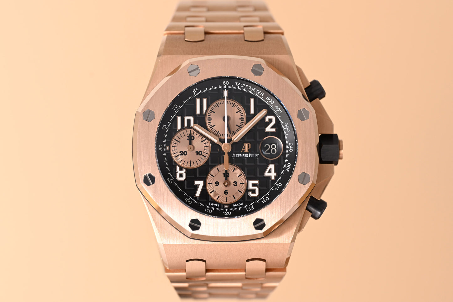 Audemars Piguet Royal Oak Offshore 18k Rose Gold - Full Set - "BRICK" 