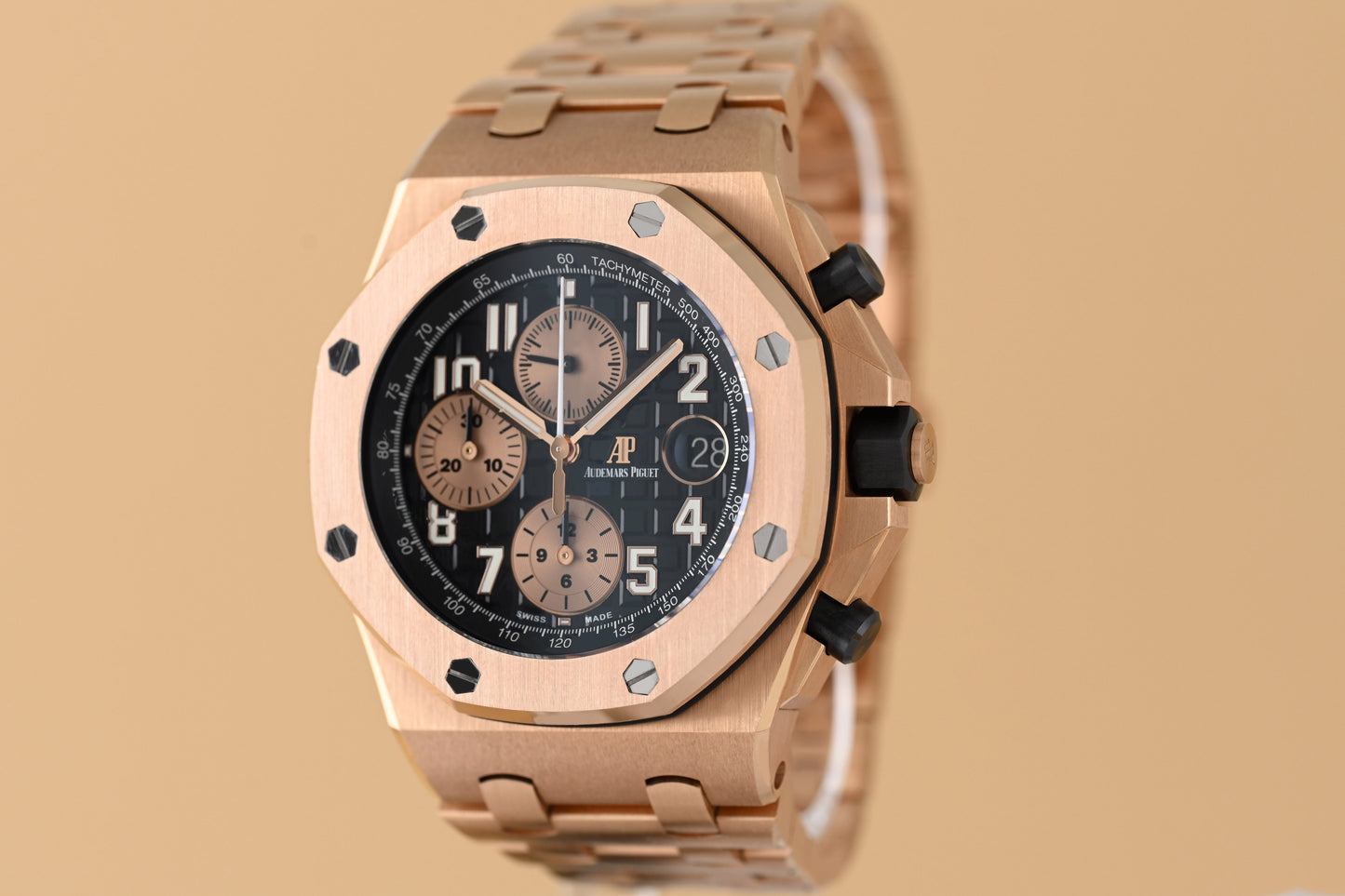 Audemars Piguet Royal Oak Offshore 18k Rose Gold - Full Set - "BRICK" 