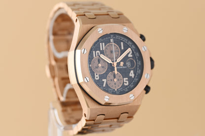 Audemars Piguet Royal Oak Offshore 18k Rose Gold - Full Set - "BRICK" 