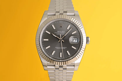 Rolex Datejust 41 - 126334 Rhodium - Full Set - NEW 2026