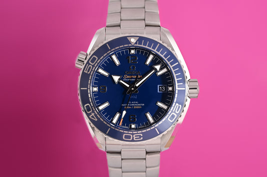 Omega Seamaster Planet Ocean - Blue Dial - Watch Only