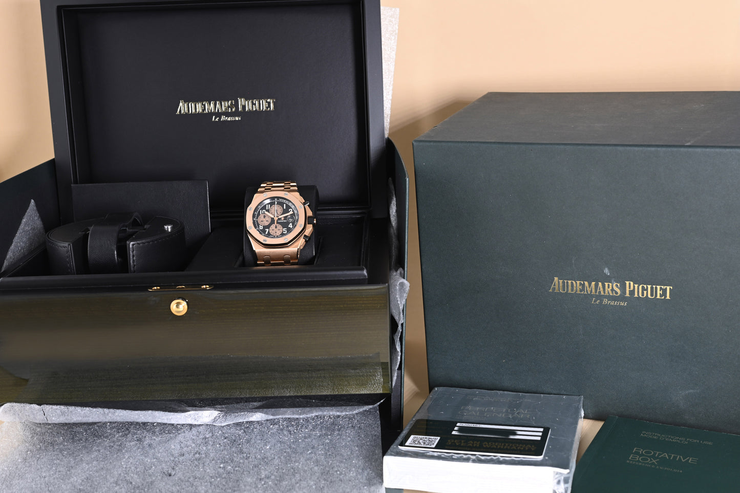 Audemars Piguet Royal Oak Offshore 18k Rose Gold - Full Set - "BRICK" 