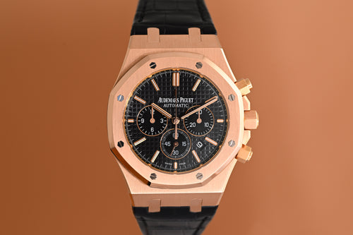 Audemars Piguet Royal Oak Chronograph - Rose Gold - Full Set