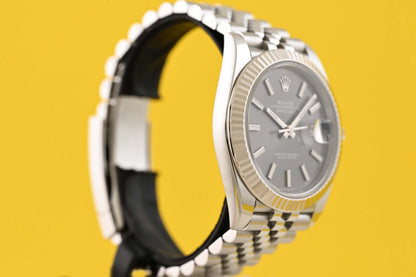 Rolex Datejust 41 - 126334 Rhodium - Full Set - NEW 2026