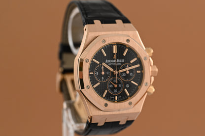 Audemars Piguet Royal Oak Chronograph - Rose Gold - Full Set