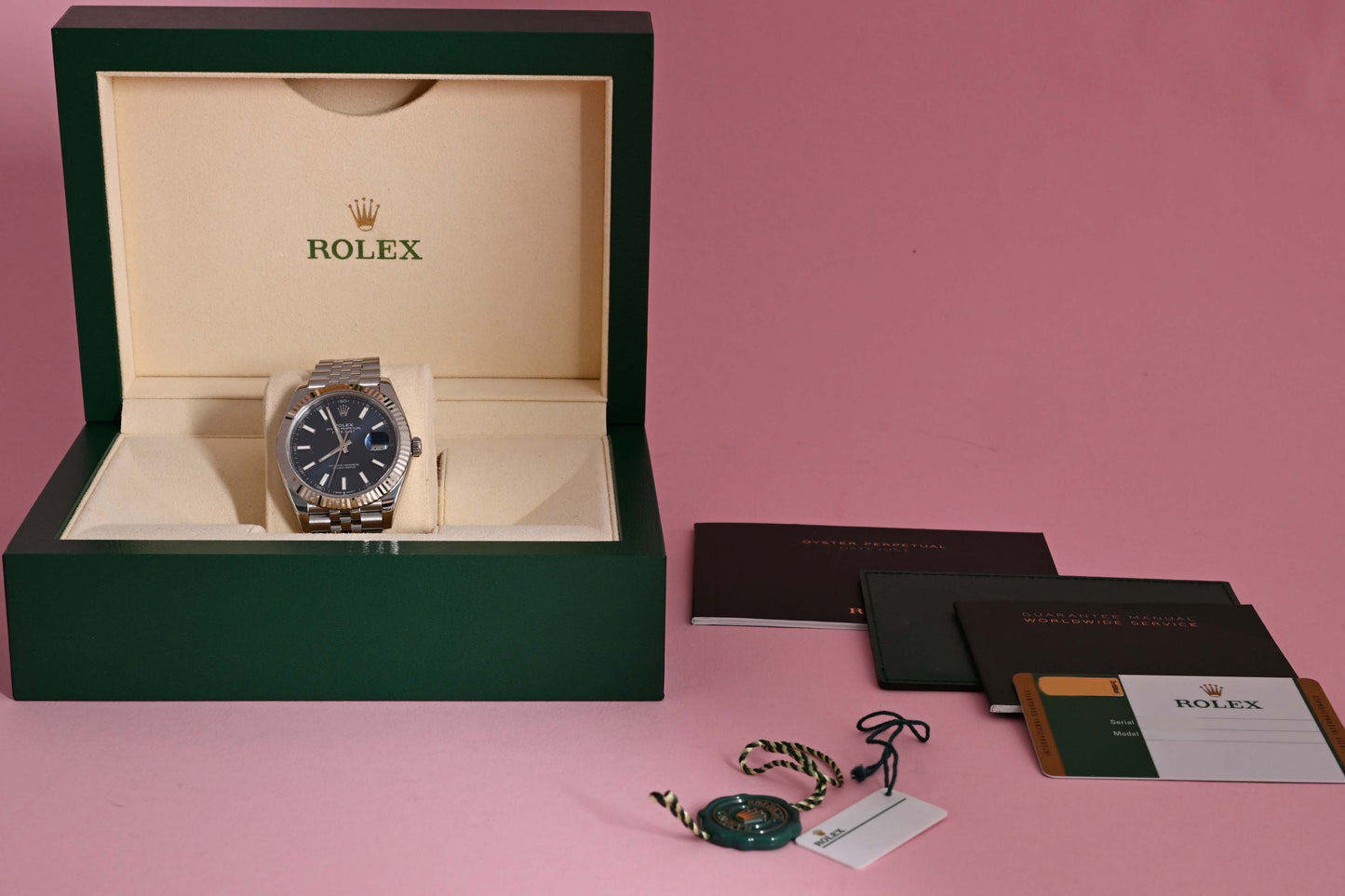 Rolex Datejust 41 - 126334 Blue Dial - Full Set - LC100