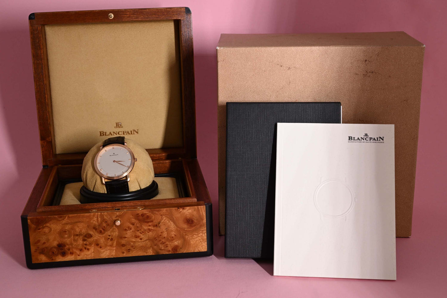 Blancpain Villeret Ultra Slim 18K Rose Gold - Full Set