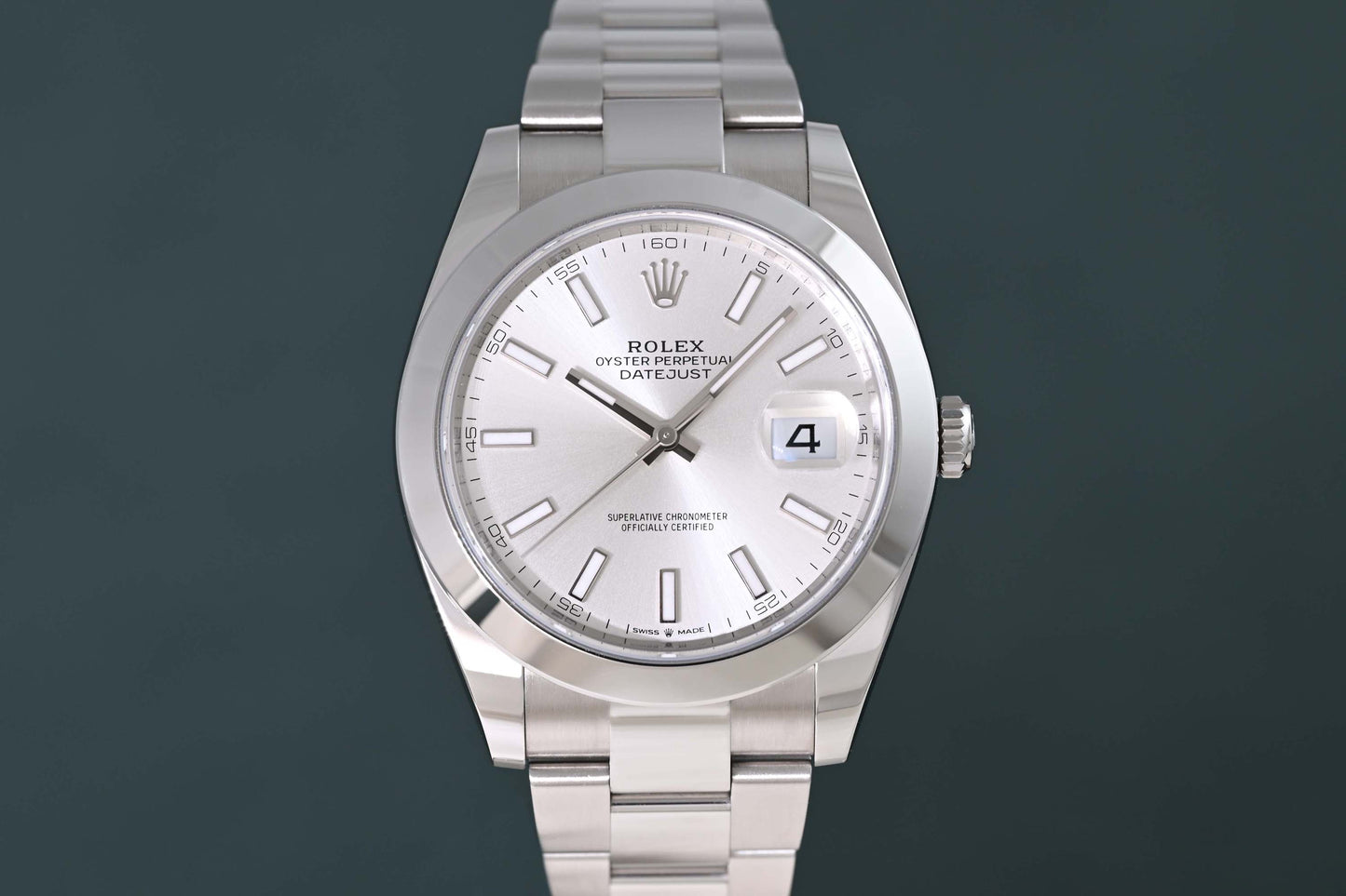 Rolex Datejust 41 - 126300 - Silver Dial - Full Set