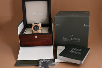 Audemars Piguet Royal Oak Chronograph - Rose Gold - Full Set