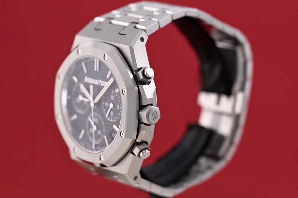 Audemars Piguet Royal Oak Chronograph 41mm - Full Set - Black Dial