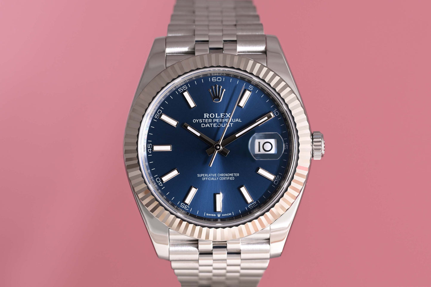 Rolex Datejust 41 - 126334 Blue Dial - Full Set - LC100