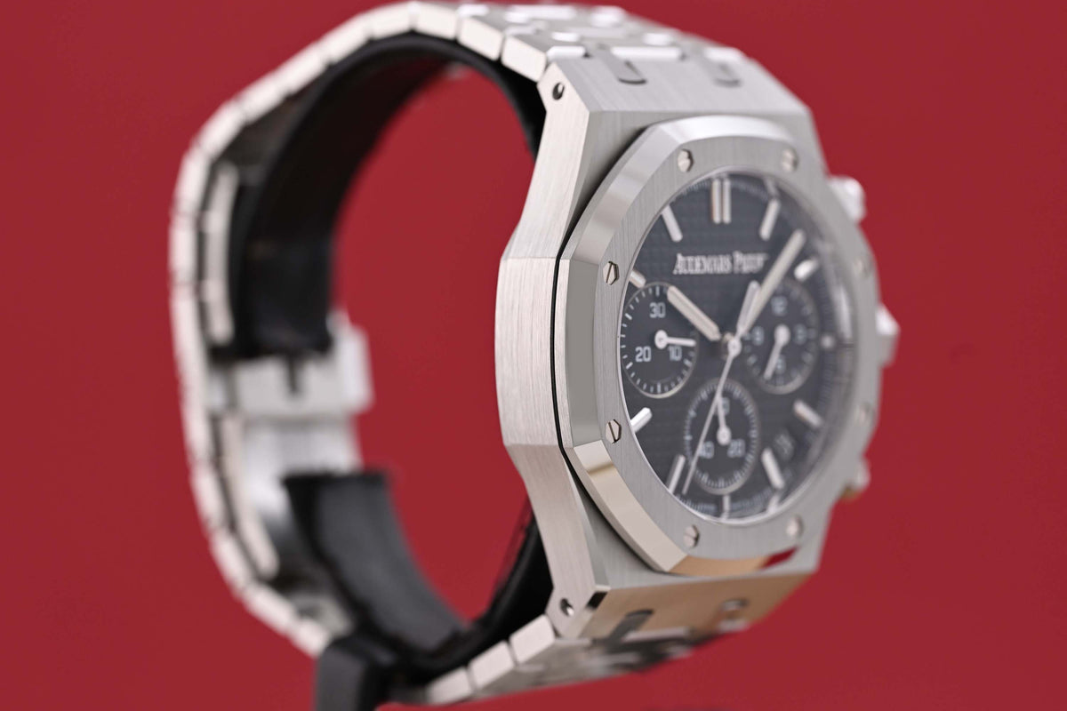 Audemars Piguet Royal Oak Chronograph 41mm - Full Set - Black Dial