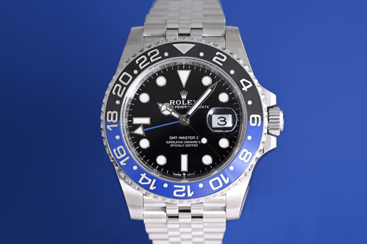 Rolex GMT Master II Batgirl 126710BLNR - Full Set - LC100