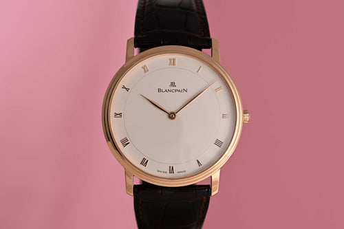 Blancpain Villeret Ultra Slim 18K Rose Gold - Full Set
