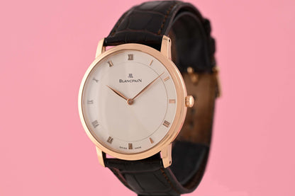 Blancpain Villeret Ultra Slim 18K Rose Gold - Full Set