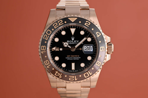 Rolex GMT Master II Roségold 126715CHNR - Full Set