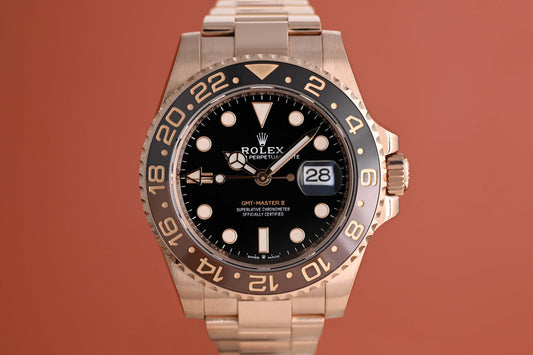 Rolex GMT Master II Roségold 126715CHNR - Full Set