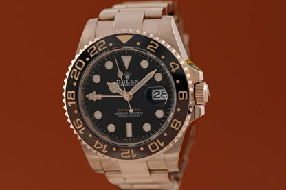 Rolex GMT Master II Roségold 126715CHNR - Full Set