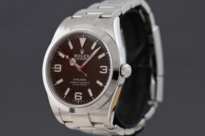 Rolex Explorer I 39 mm - 214270 - Full Set